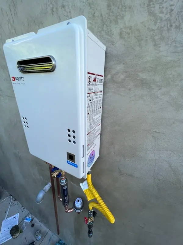 Tankless water heater installation for North Middleton homes